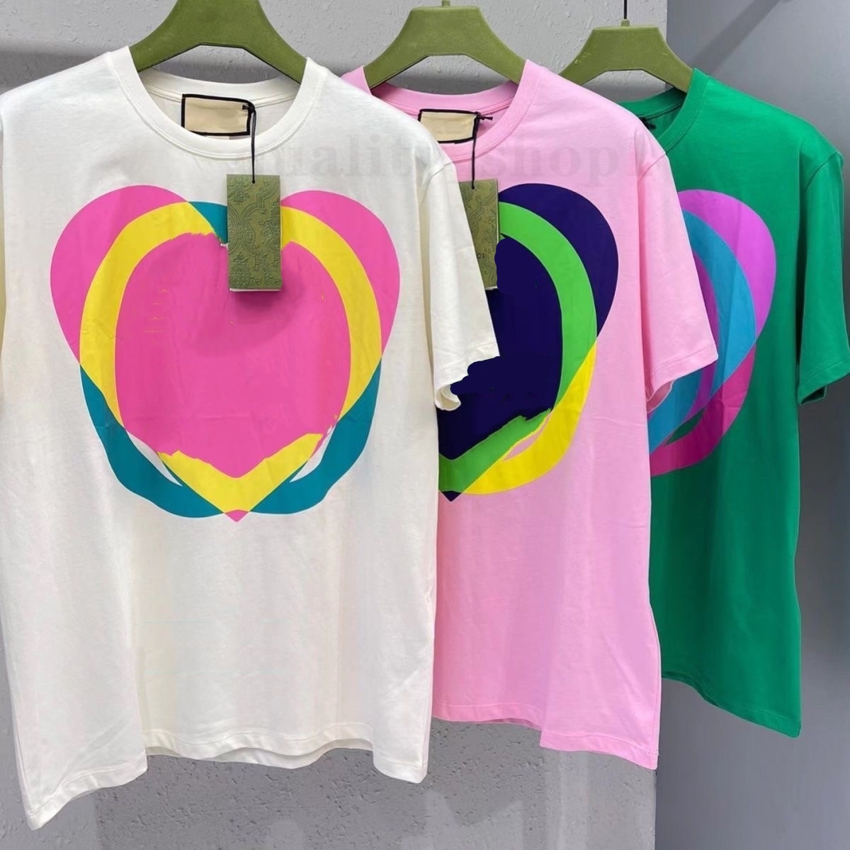 

Mens Women Designers T Shirt Fashion Trend Casual T Shirts Man Clothing Street Designer Loose Sleeve Girl Clothes Couple Models Tshirts Top plus size, Customize