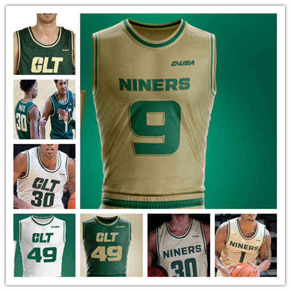 

Wears Custom Ncaa Charlotte CLT College Basketball Jerseys Jahmir Young Clyde Trapp Austin Butler Luka Vasic Jared Garcia Jackson Threadgill, Man gold