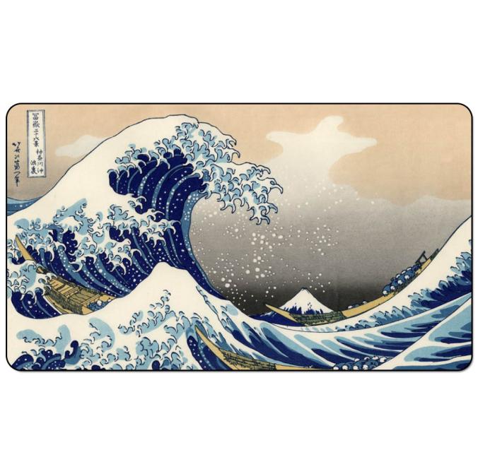 

Magic Board Game PlaymatThe Great Wave off Kanagawa 26035cm size Table Mat