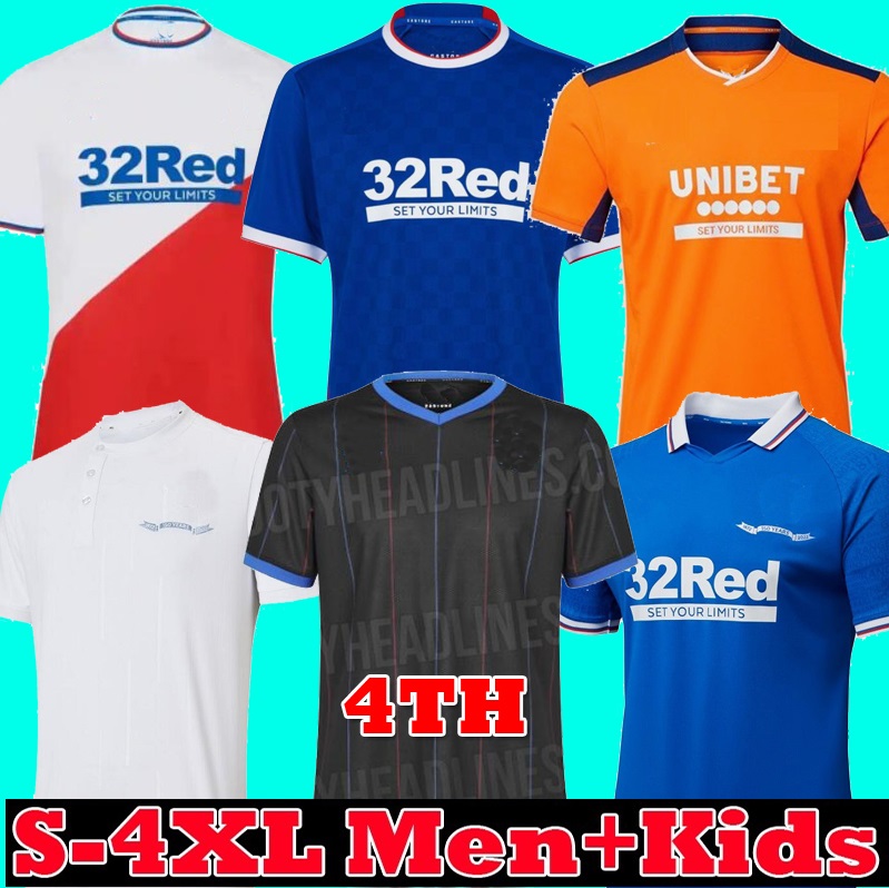 

2022 2023 Rangers fc Soccer Jerseys Glasgow Legends 22 23 DEFOE HAGI BARKER KENT TAVERNIER fourth Football Shirts, 3rd kids