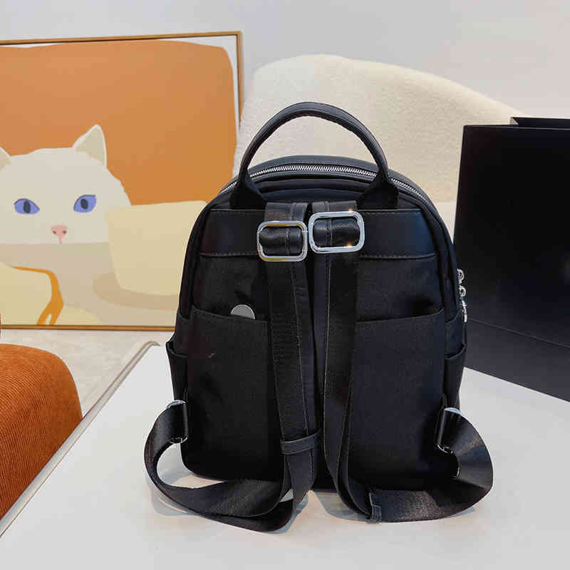 

TB Evening Bags womens designer bag backpack bookbags women handbag back packs Fashion Large Capacity men canvas backpacks Solid Color shoulder 220902, Tbbag black