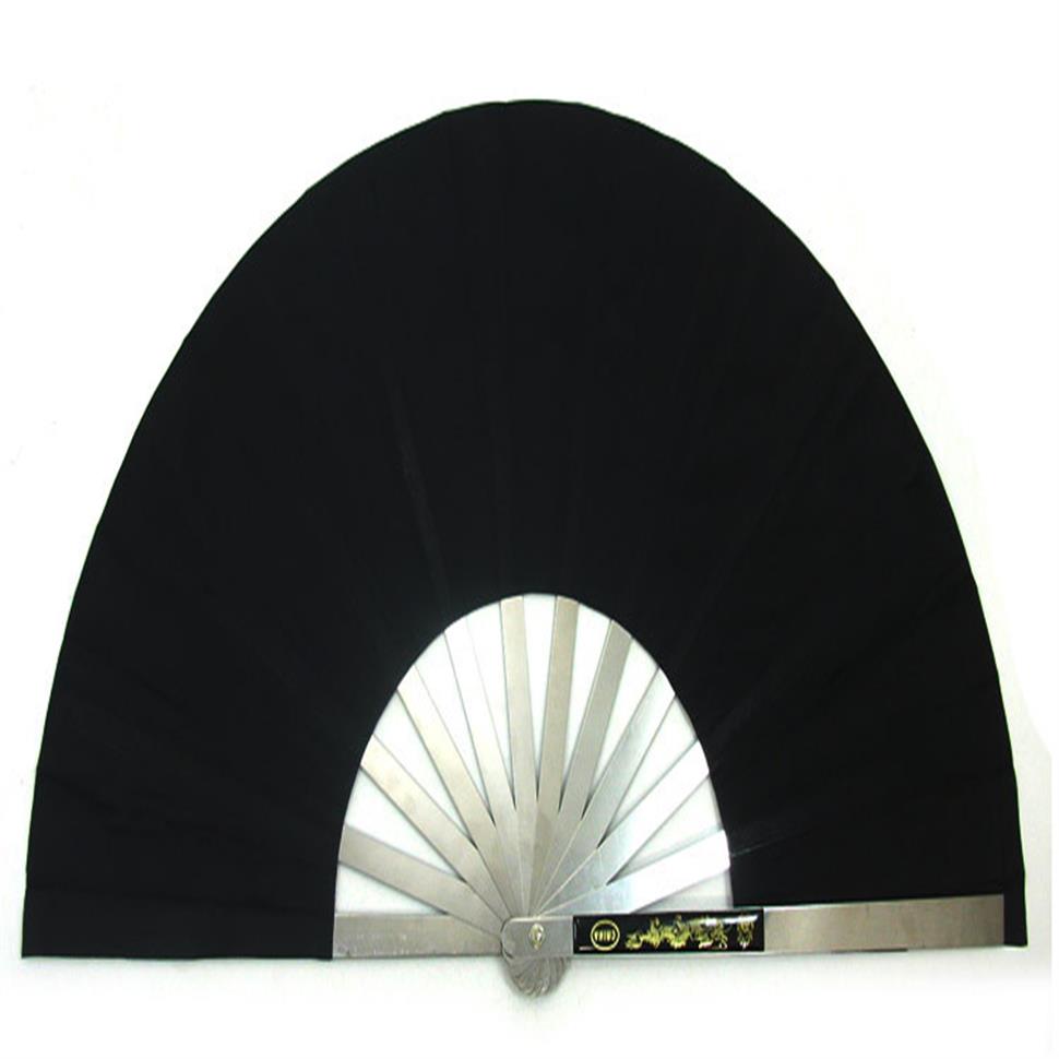 

All stainless steel fan bones tai chi kung fu fan tieshan dance quinquagenarian fitness metal fan2783