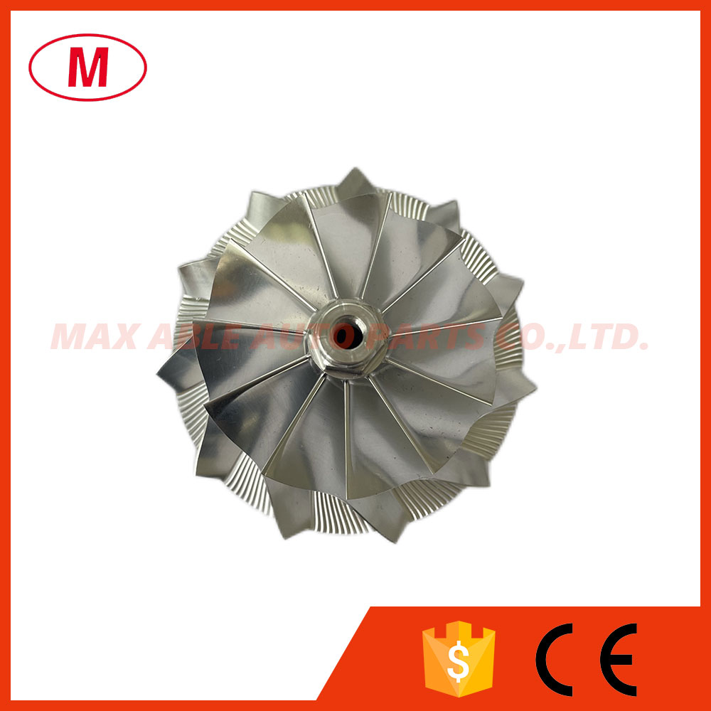 GTX4088R 64.97 / 88.40 mm 11/0 Blades Turbocompresseur Turbo Billette Roue / aluminium 2618 / Roue de fraisage pour 825614-5002S / 5004S / 5005S