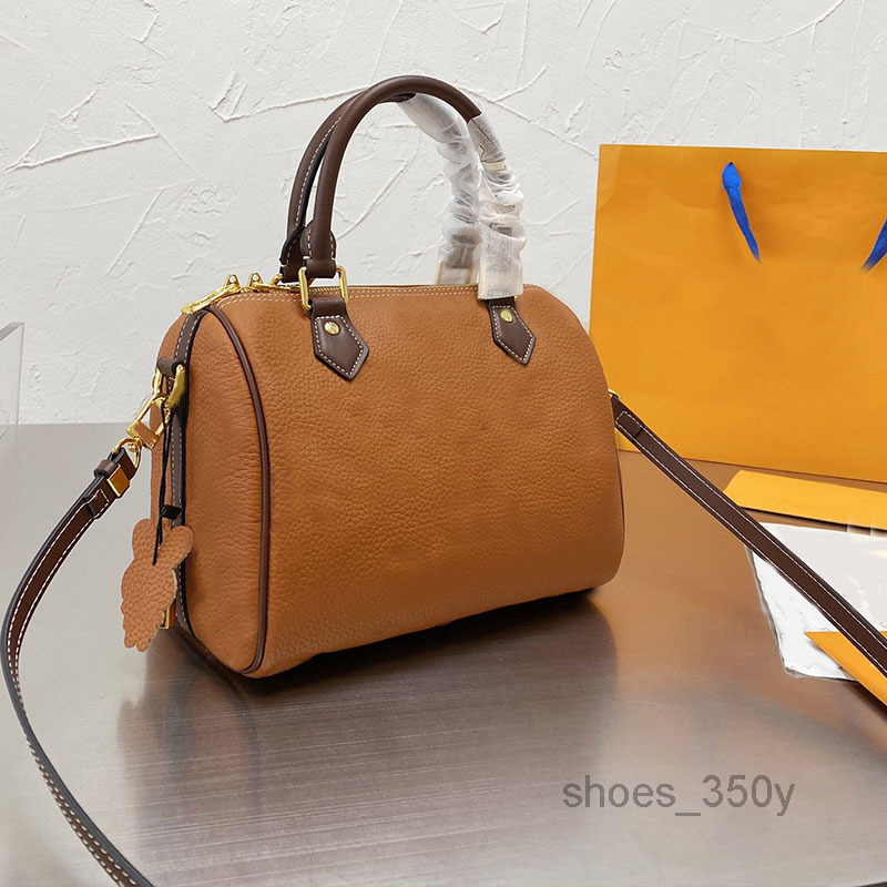 

Evening Bags Letter Prints Crossbody Bag Women Classic Pillow Bags Women Travel Tote Handbag High Cowhide Shoulder Handbags Old Flower Back