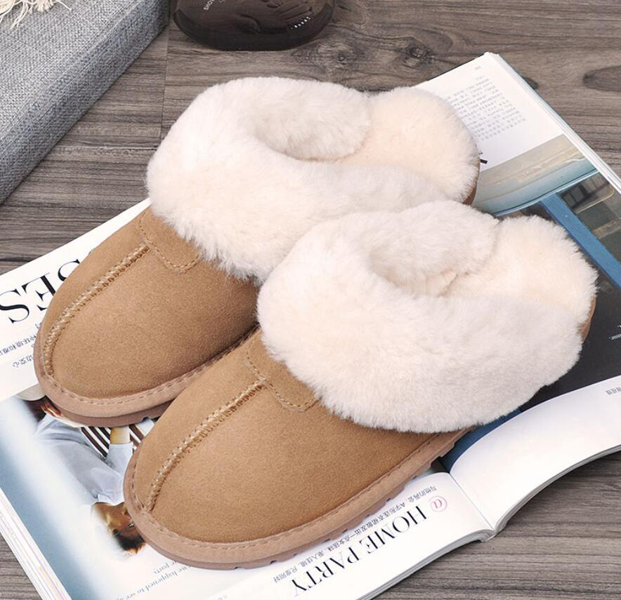 High Quality Men And Women's Slippers Snow Boots Warm Cotton Slippers Designer Indoor shoes