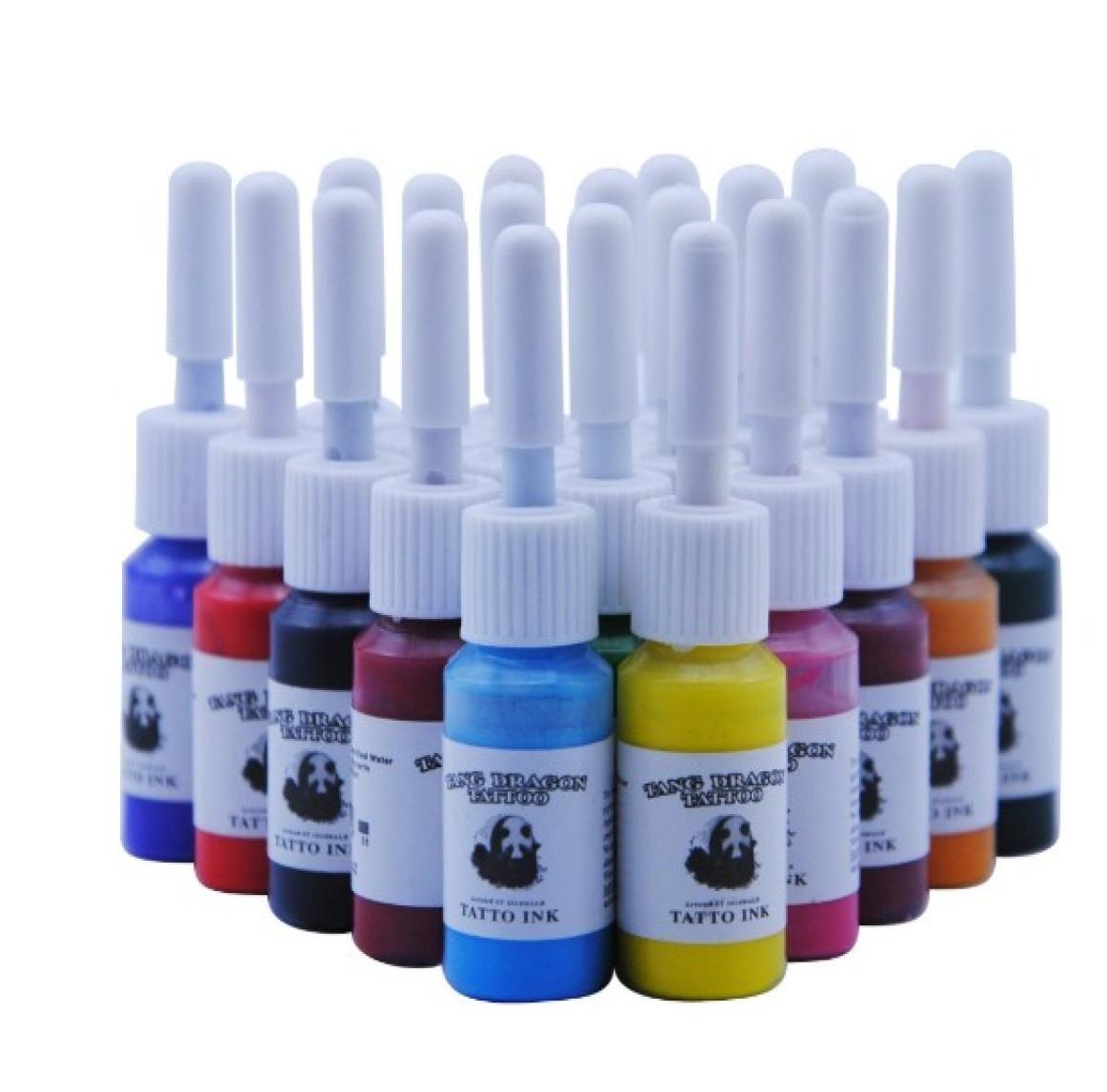 

20 ColorsBottles Tattoo Ink Pigment Set Kits Body Art Tattoo 5ml Professional Beauty Permanent Makeup Paints Supplies