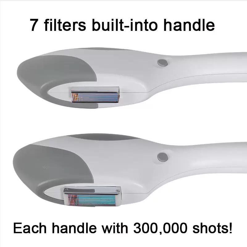

Accessories OPT IPL Elight Handle 300000 shots Handles Fast Permanent Laser Hair Removal Skin Rejuvenation