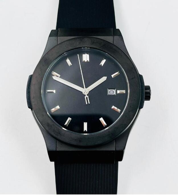 Montre mécanique automatique pour hommes, bracelet en caoutchouc, 42mm, étanche, en acier inoxydable, 2813