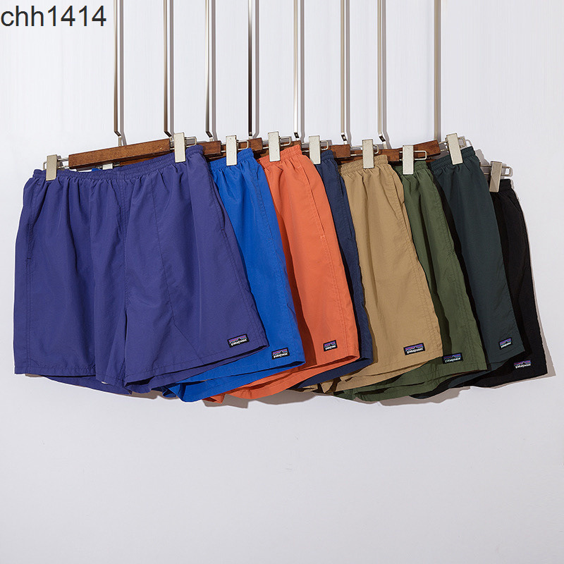 

Men's fashion Patagonss shorts baggies men's dry and breathable beach, 7 dark grey