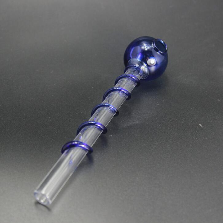 

5.5 inch Smoking Pipe Oil Burner Glass Pipes with Spiral tube