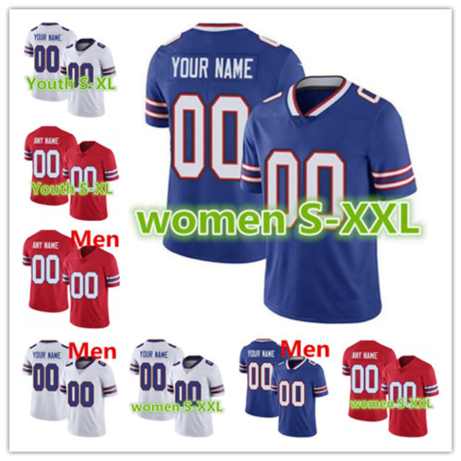 

Football Jerseys Men Women Youth Buffalo''Bills''40 Von Miller 14 Stefon Diggs 26 Devin Singletary 11 Cole Beasley 27 Tre'Davious White, Color