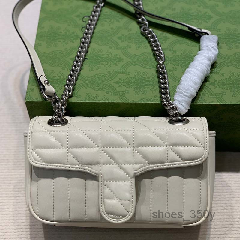 

Evening Bags Top Quality Mini Handbag Marmont Crossbody Bags Genuine Leather Flap Purse Half Chains Shoulder Bag Quilting Messenger Bag Clas