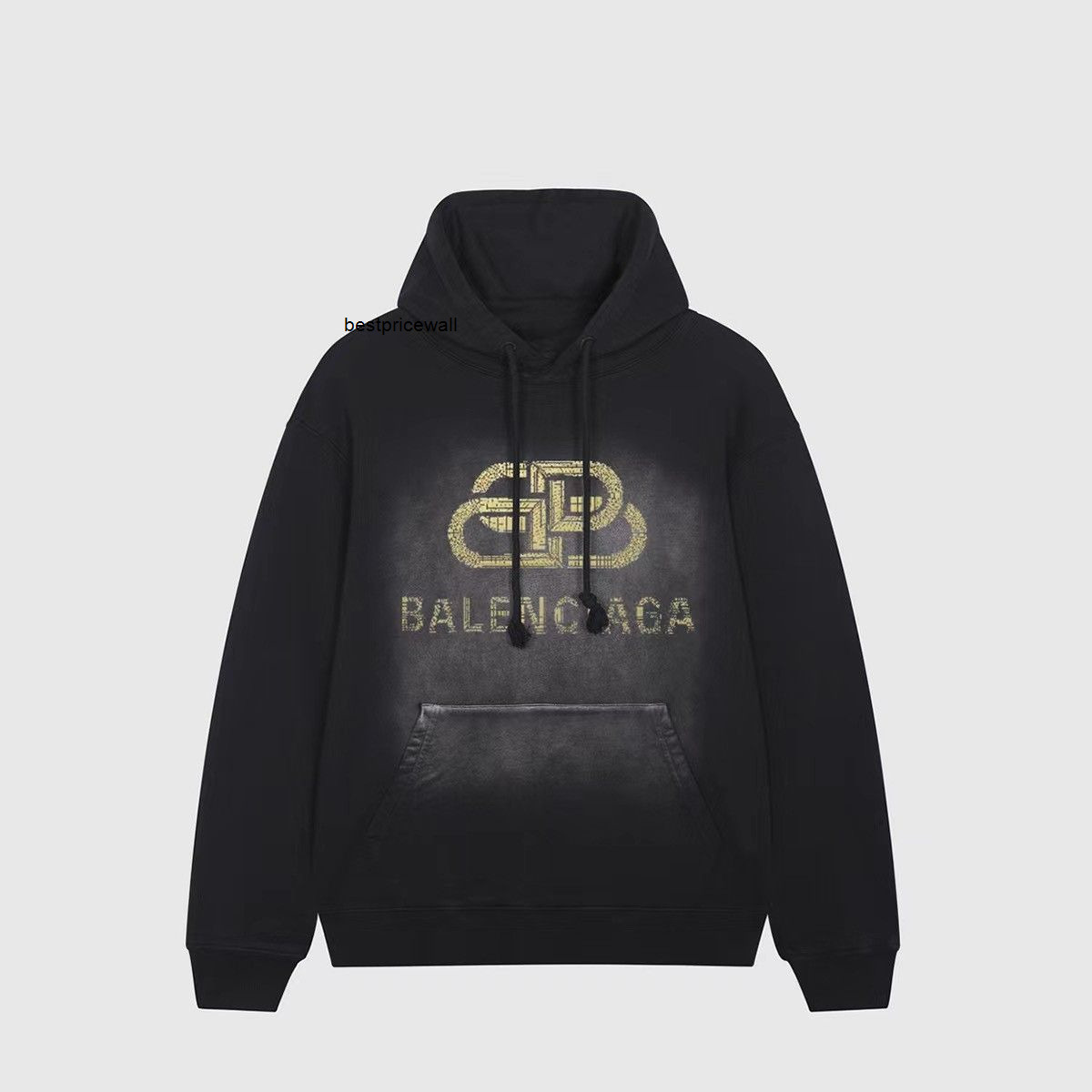 

balencaigass hooded jackets coats In autumn and winter the new Paris fashion brand Hoodie is light and luxurious. The net red Hoodie is loose for men and women. The youth, Black