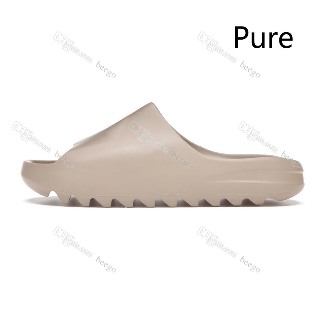 

Sandals Designer Slippers Woman Mens Sandals Slide Men Soot Onyx Sand Slides Slidders Bone Ochre Pure Glow Green Resin Enflame Orange Triple Black White Pattern West, Bubble bag+shoe box