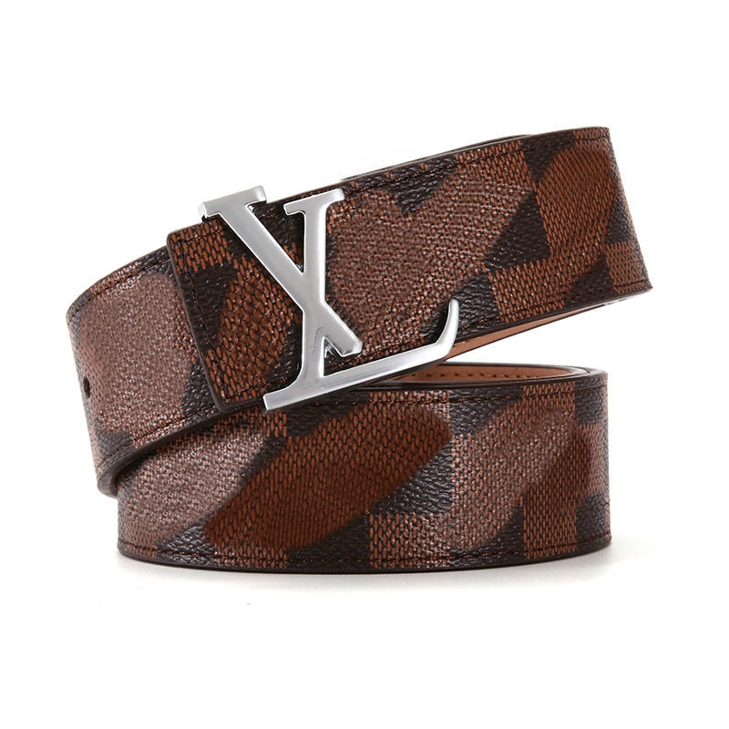 

lvs Belts Men New Genuine Leather Louisseity Viutonity Vuttons GGs Promotional Automatic E Buckle Belt Fashion Gift Belt, High quality belt