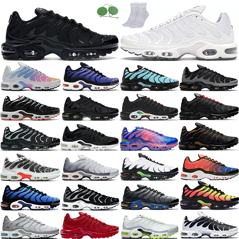 

OG Running Shoes Plus airmax tn Mens Womens triple black white blue pink cordura hyper blue rainbow wolf grey worldwide Trainers Sneakers 36-45, Hyper blue 40-45