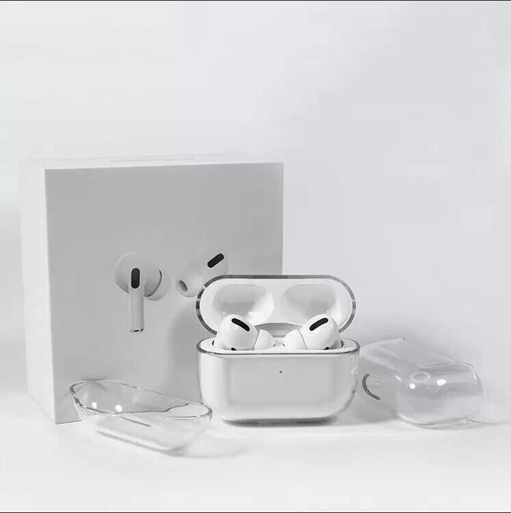 

For Airpods Pro Headphone Accessories Solid Silicone Cute Protective Earphone Cover Apple Wireless Charging Box Shockproof Case
