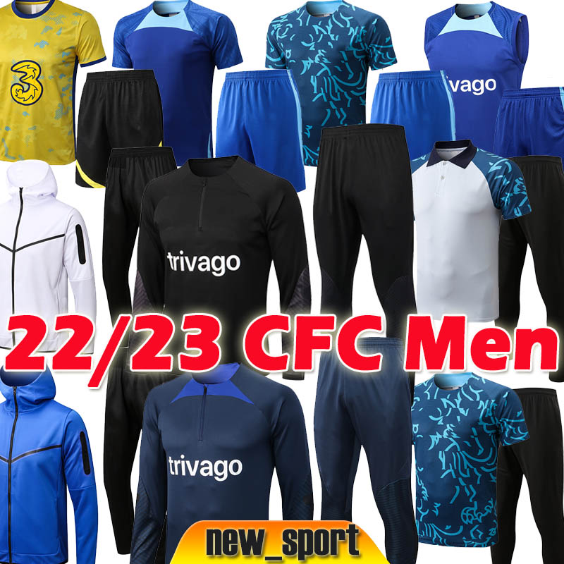 

22 23 CFC STERLING Soccer tracksuit LUKAKU MOUNT ZIYECH PULISIC KANTE HAVERTZ WERNER ABRAHAM CHILWELL GIROUD soccer wear Hoodies jogging Survetement Men size -XXL, 22 23 d727#