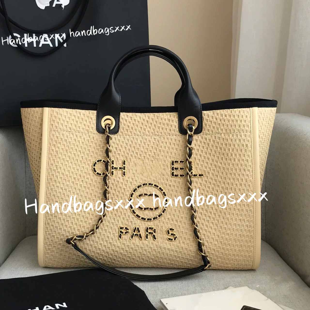 

tote bag luxury designer bags Classic Handbags Printing Flower Beach Shopping Women Handbag Summer straw bag large capacity womens new fashion, Beige
