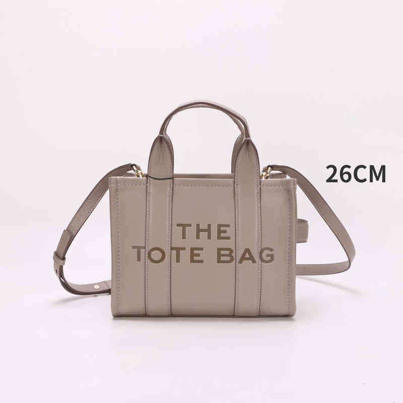 

Totes Marc The Tote Bag Designer Bags Messenger Bags Woman Leather Handbags Women High Quality Shopper Shoulder Bag 26 20 13cm, Extra cost ship nothing