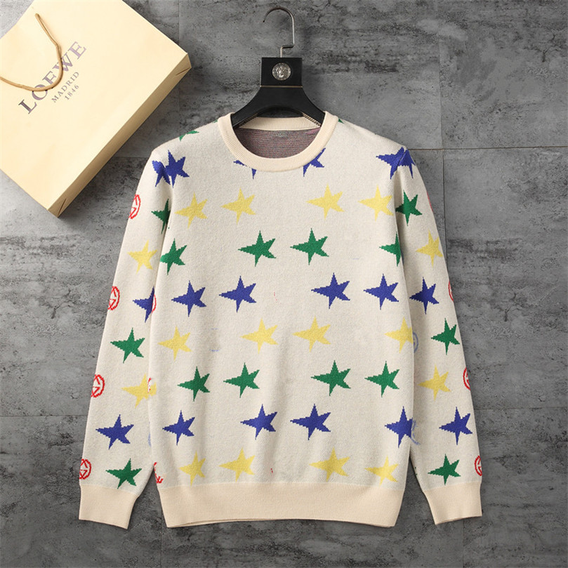 2023 Mens Womens Designer Sweaters Men Hoodie Long Sleeve Sweatshirt Embroidered Knit Sweater Winter Sweater Asia Code