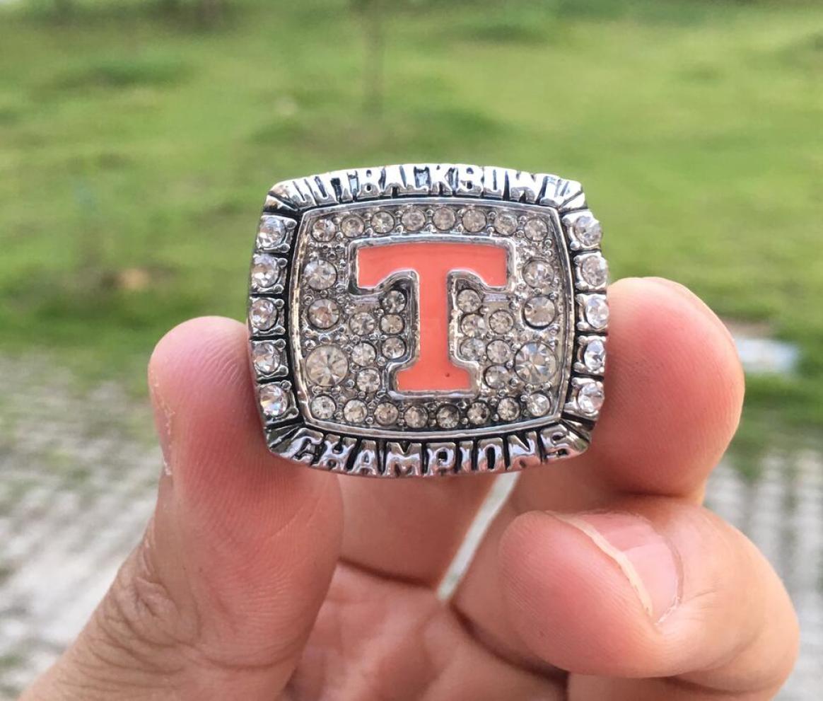 

2015 2008 1998 Tennessee Volunteers World Championship Ring Whole Fan Gift
