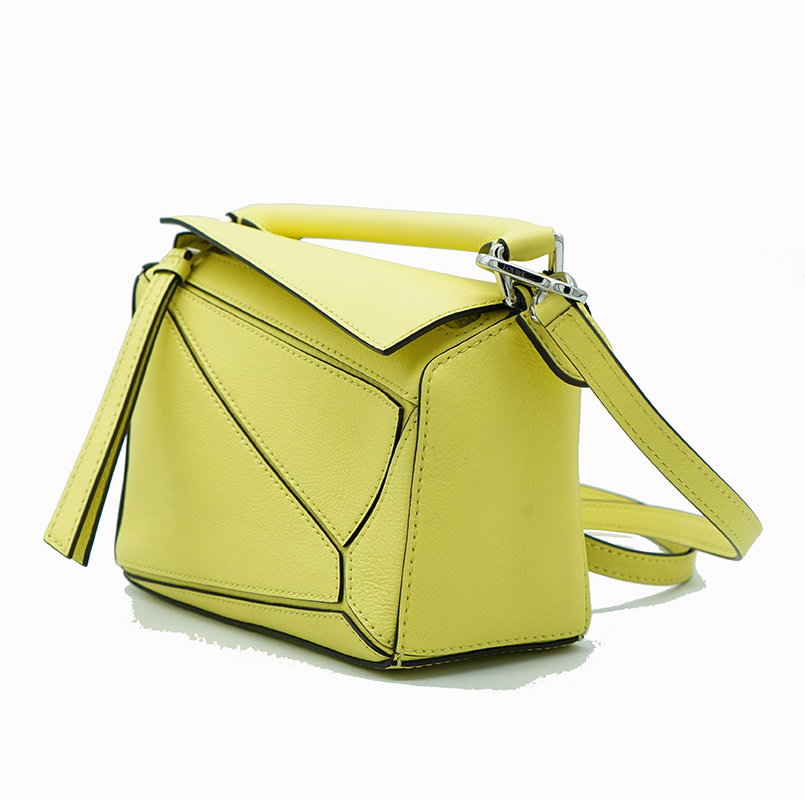 

Puzzle Single shoulder bag organic Handbag designer women's fashion Genuine leather handbags shoulders strap luxury hot selling mini, Box