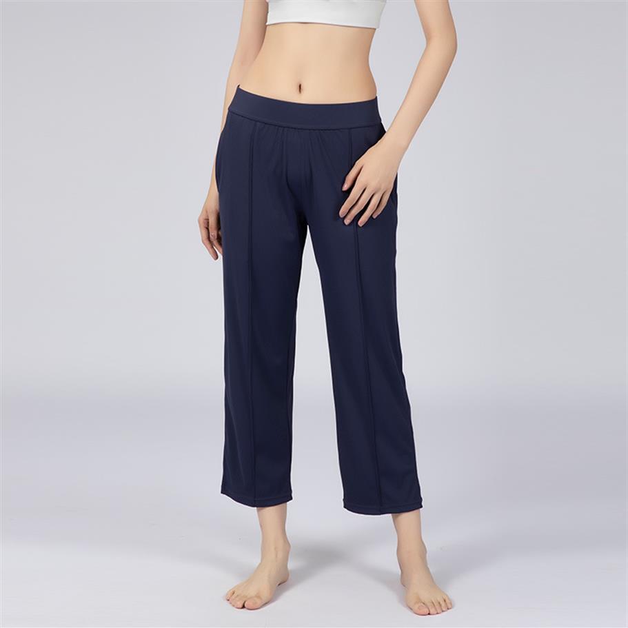 New Style Loose Fit Yoga Pants Sport Workout Joggers Women Butter Soft Elastic Workout Gym Joggers Woman Loose Gym Pants294p
