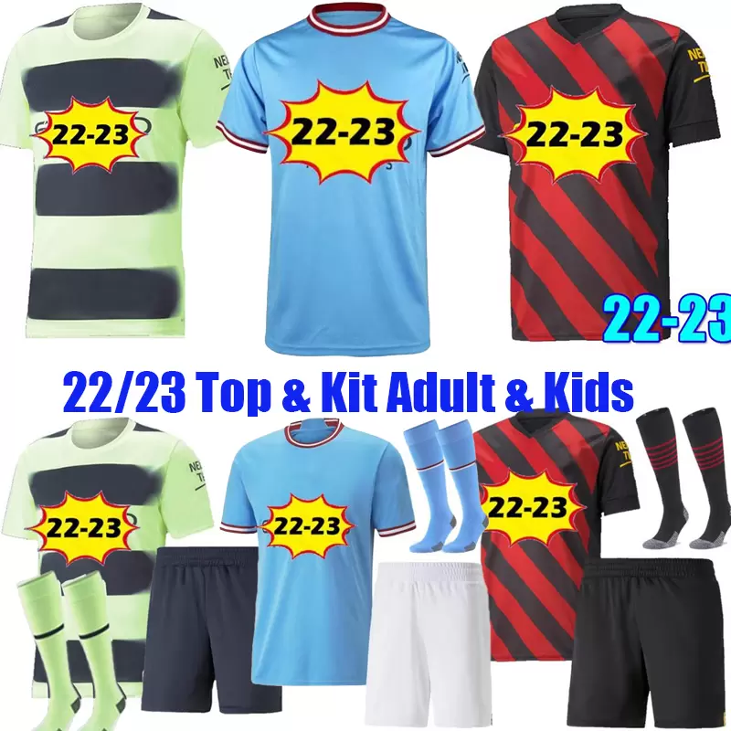 

Soccer 22 23 Manchester PHILLIPS HAALAND SOCCER JERSEY Man City Home Away Third GREALISH STERLING CITIES MAHREZ G.JESUS DE BRUYNE football s