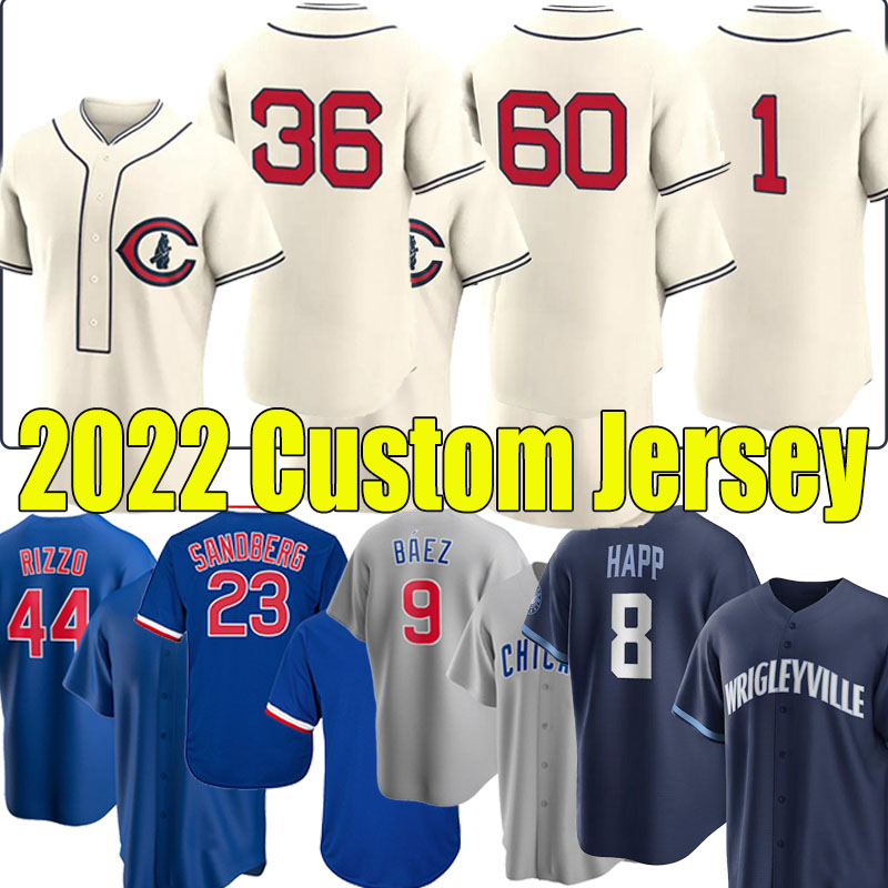 

CHICAGO Willson Contreras Basdeball Jerseys CUBS 2022 Field of Dreams Patrick Wisdom Ian Happ Ryne Sandberg Seiya Suzuki Marcus Stroman Nico, 2022 xiaoxiong cool base