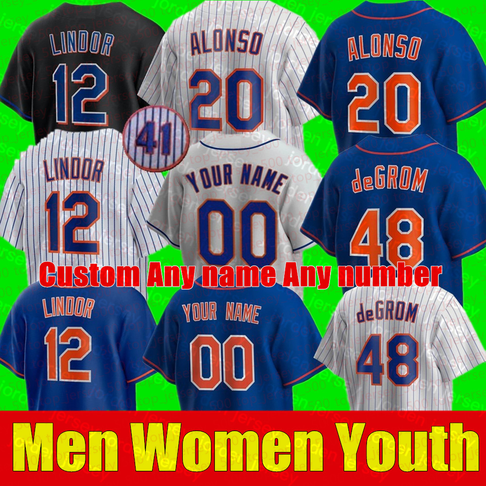 

NEW College Baseball Wears NEW MAX SCHERZER Baseball Jersey STARLING MARTE YORK PETE ALONSO EDUARDO ESCOBAR NICK PLUMMER JACOB DEGROM METS K, Men