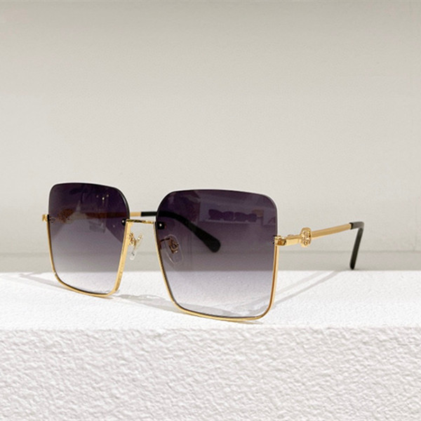 

Sunglasses For Men and Women Summer 2020 Style Anti-Ultraviolet Retro Plate Square Big Invisible Frame Glasses Whit Box