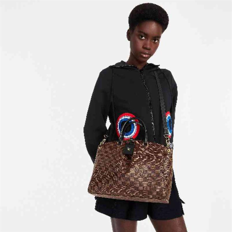 

Luxury Handbags Brand Bags N45283 ODEON TOTE MM BAG Luxury Brand Designer Women Shopping Bags tote MAN travel bag real leather Handbags2798, Picture show