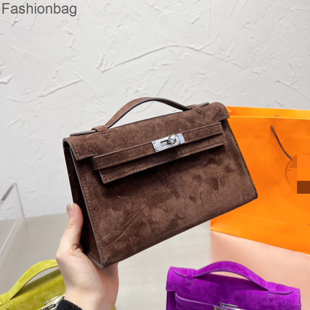 

Bags Crossbody Women Bag Designer Hermee Kellysbag Handbag Velvet Leather Handbags Chain Shoulder Strap Mini Apbk, Brown