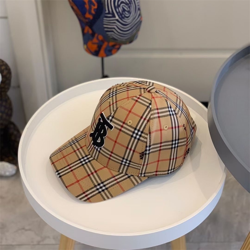 

Designer Ball Burbrerys Caps Family Bs classic lattice cap mens and womens outdoor sun visor, Picture color