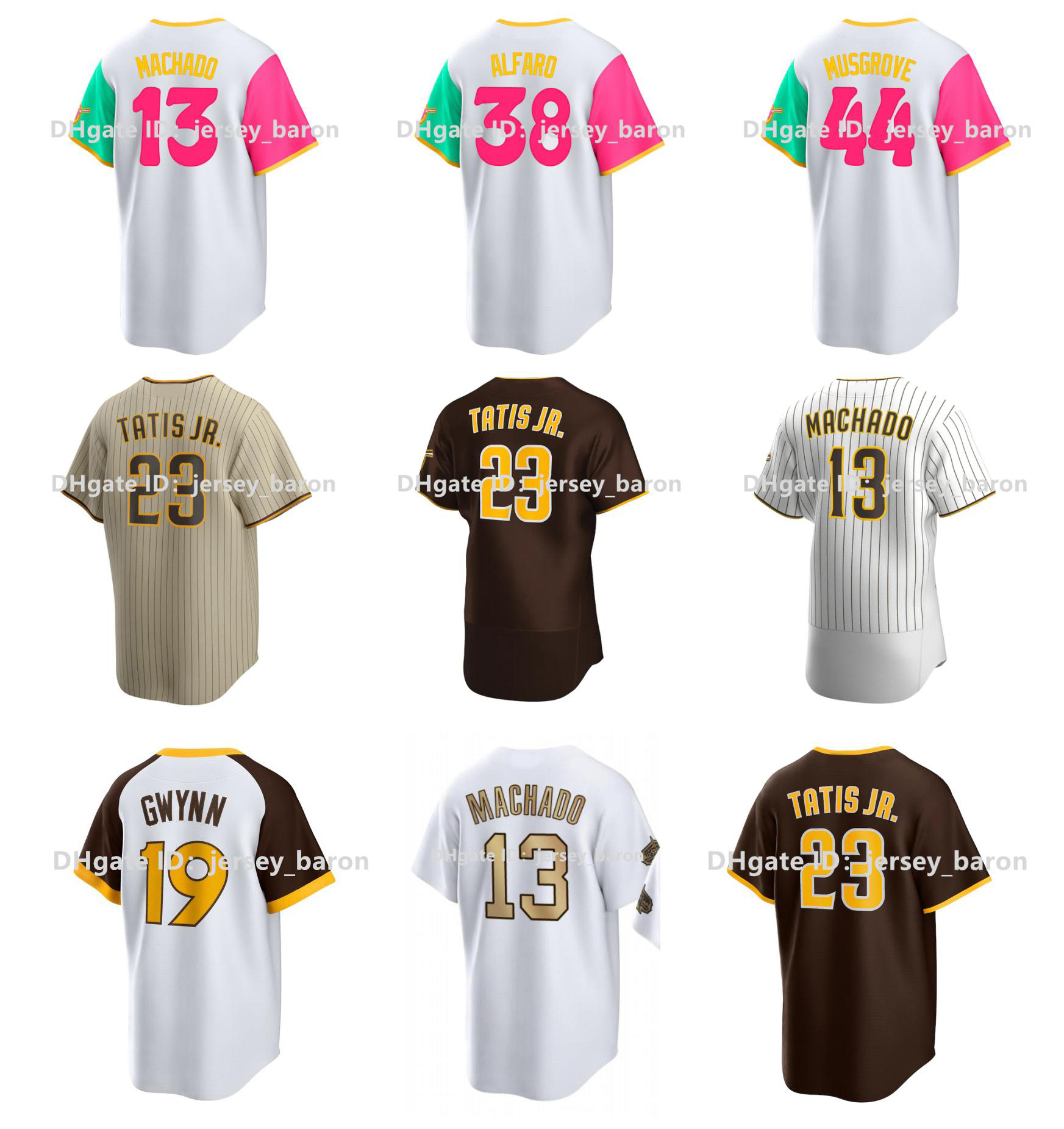 

Juan Soto Xander Bogaerts Padres Baseball Jersey Fernando Tatis Jr. San Diego Manny Machado Joe Musgrove Jorge Alfaro Luke Voit Jake Cronenworth Tony Gwynn, Kids size s-xl
