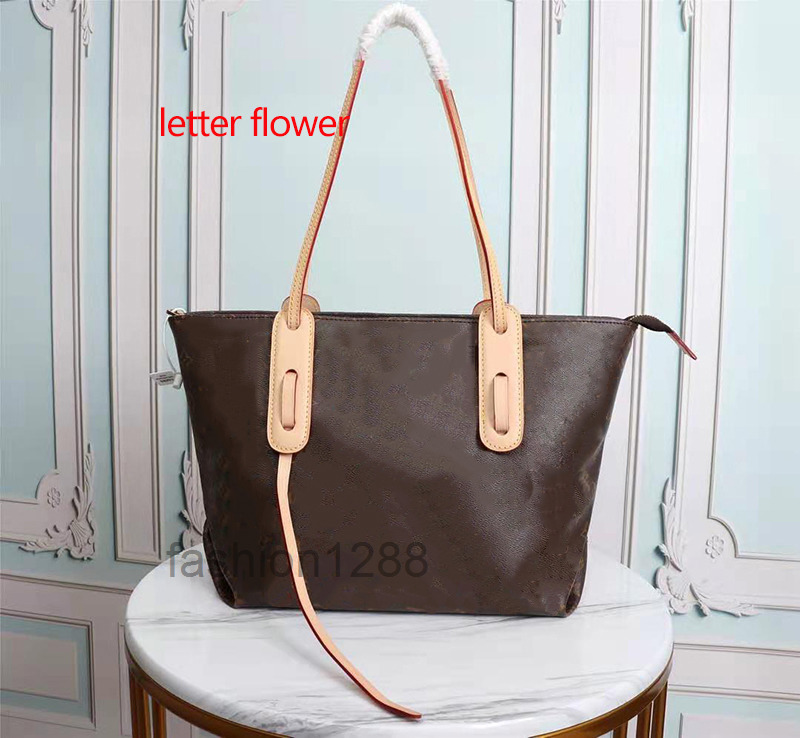 

Pinksuago shoulder handbag women crossbody bags designer purse new fashion hot sales handbag canvas material M40998, Brown
