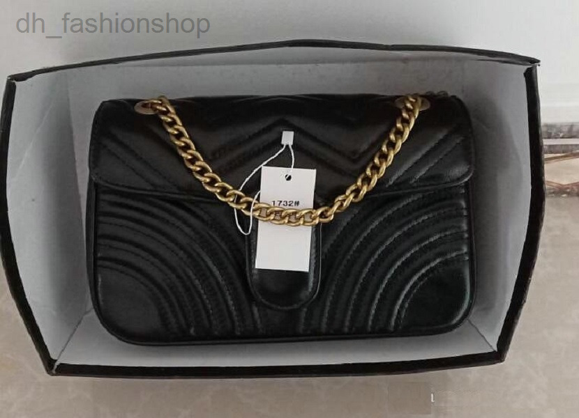 

Top Quality Classic Leather Crossbody Bag Gold Silver Chain Hot Sell New Women Bags Handbags Shoulder Bags Tote Bags Messenger Eeeyu, Red -gold chain