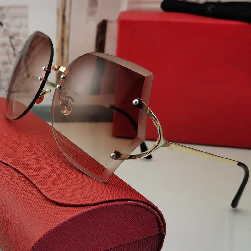 carti sunglasses Original high quality Designer Sunglasses for men famous fashionable classic retro womens sun glasses luxury brand eyeglass Fash
