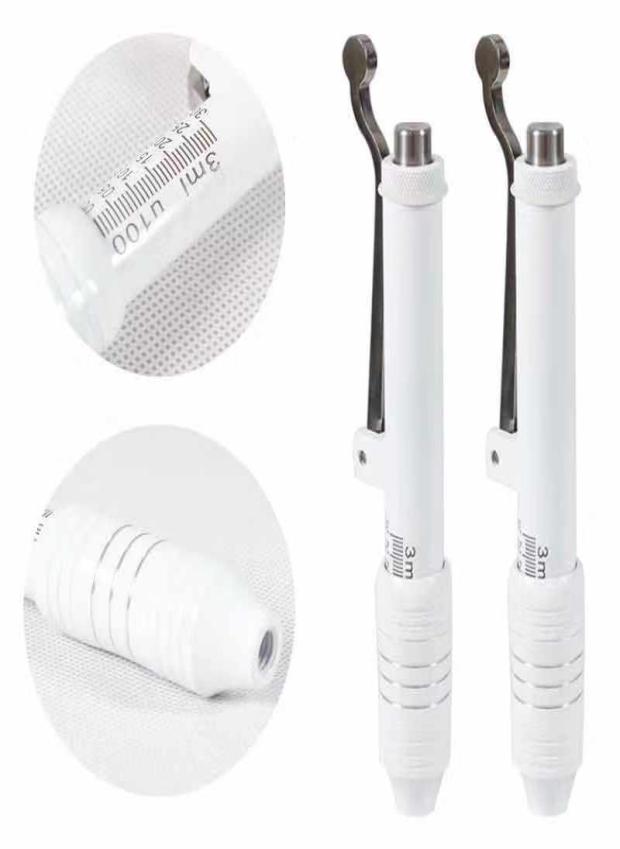 

2022 03 Black White Hyaluron Pen Atomizer Mesotherapy Gun for Anti Wrinkle
