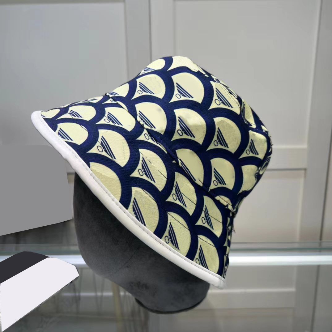 

Designers Hat Simplicity Baseball Caps Edition Trefoil Print Bucket Hat Fitted Hats Fashion, Multi