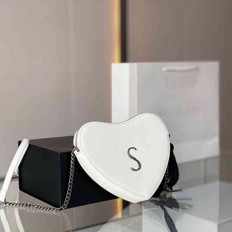 

shoulder bag heart bags handbag designer women leather Luxury Chain handbags Ladies Cute Messenger crossbody bag purses 220907, Ybag y1