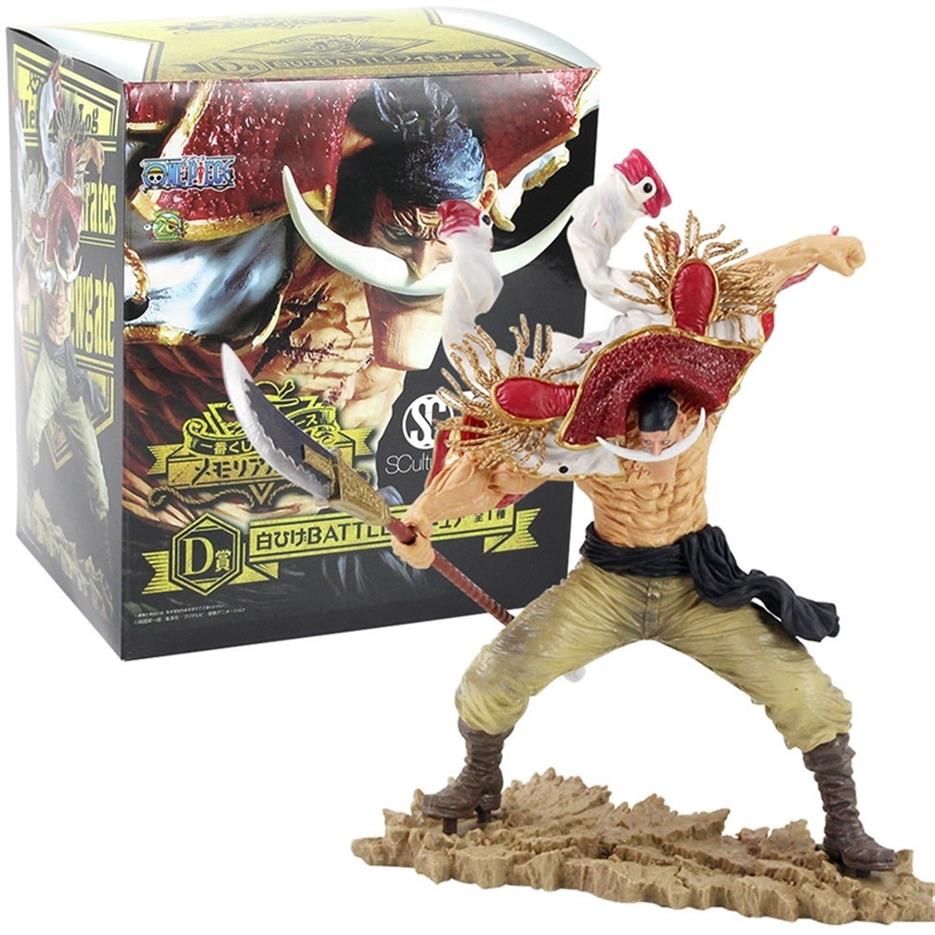 

Scultures The Tag Team Action Figure One Piece Edward Newgate White Beard Anime Collectible Model Toys T200825276D, No box