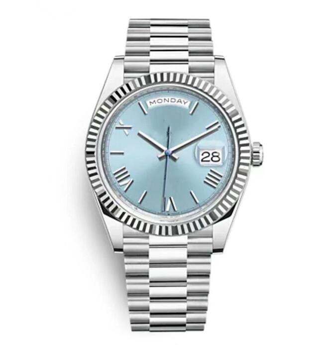 Wristwatches gifts quality montre de luxe 40mm Mens Womens Watches u1 Automatic Movement full Stainless Steel Watch waterproof Luminous Mechanica-image-800095852