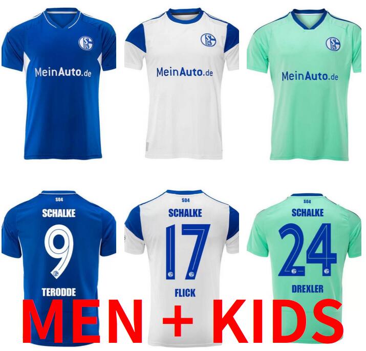 

22 23 Schalke 04 Men kids Soccer Jerseys OUWEJAN PALSSON LODE LATZA TERODDE ZALAZAR BULTER LEE FLICK PIERINGER DREXLER THIAW MATRICIANI Home, Home - men