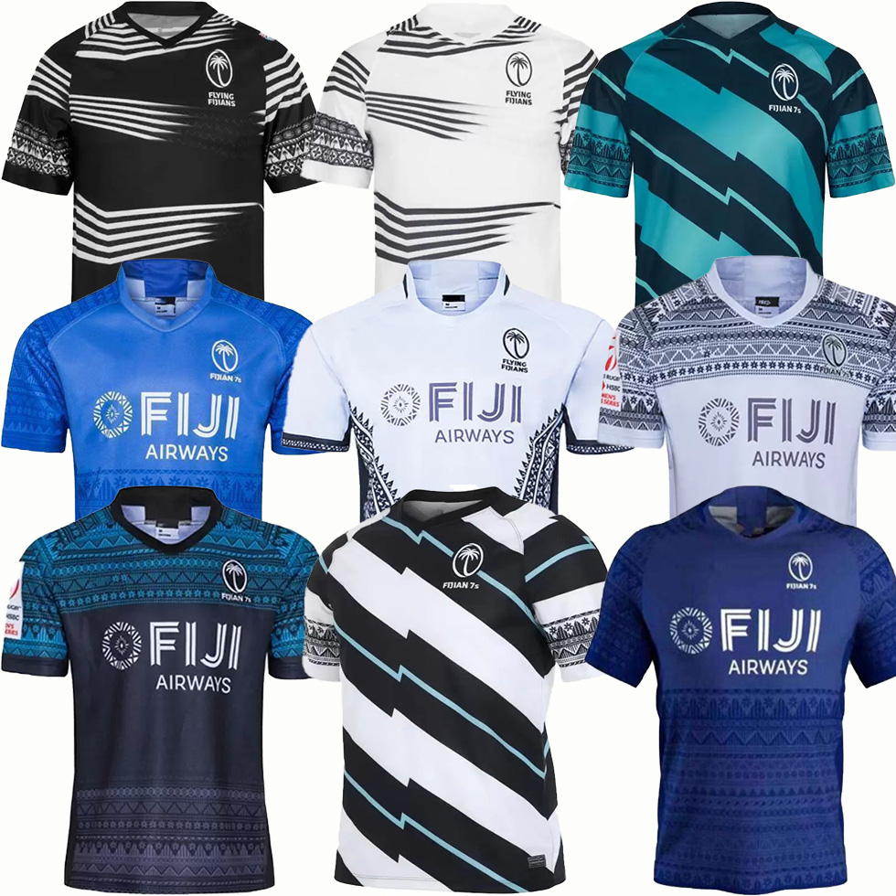 

2021 2022 FIJI rugby jersey 21 22 home away seven 7s top Alternate 15's size S-5XL shirt, Black