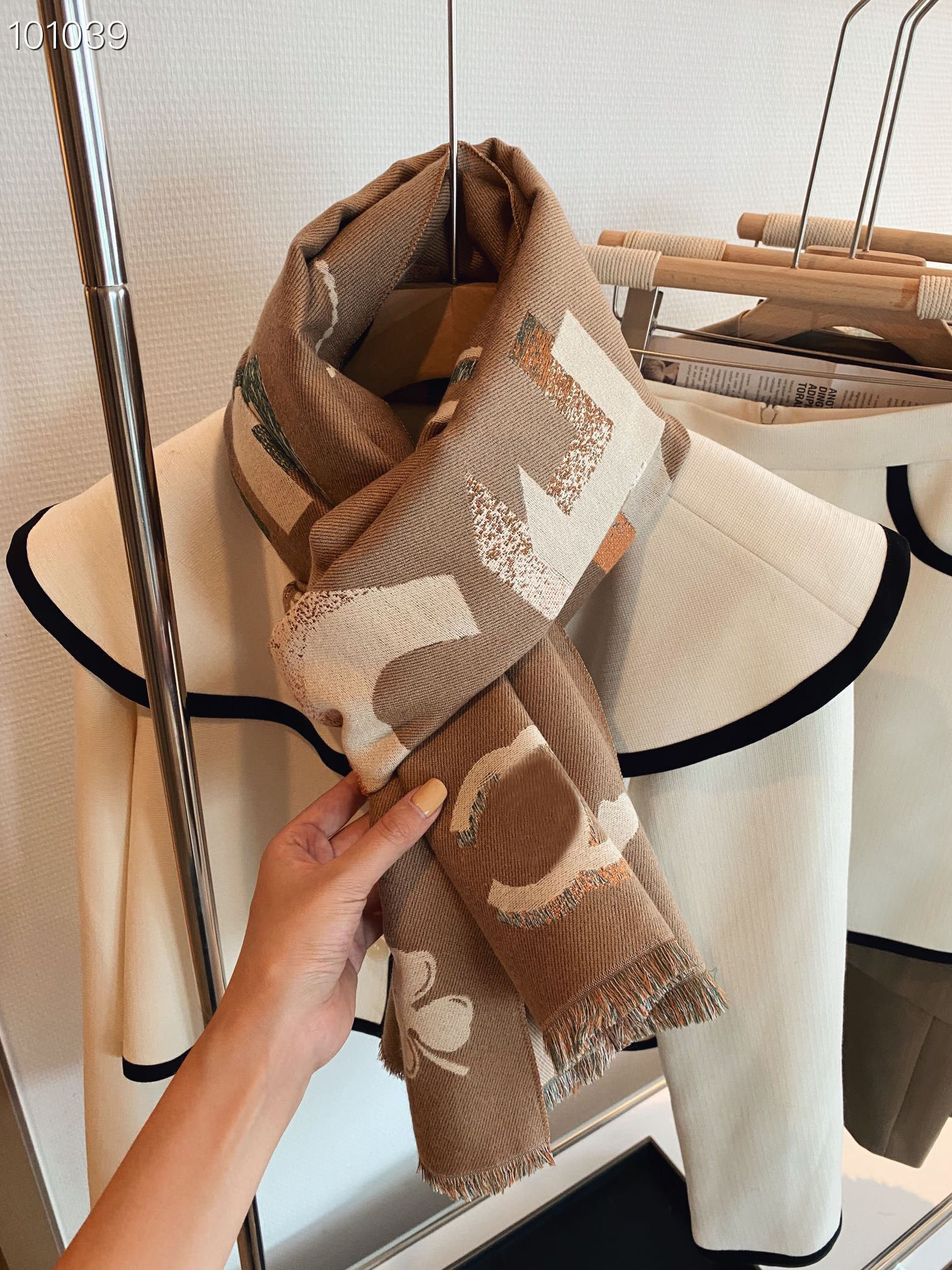 

Cashmere high quality men's and women's scarf autumn winter coat match