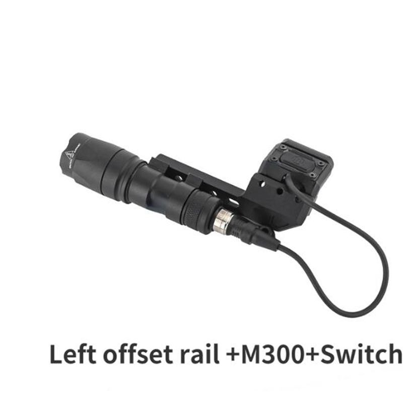 

Gun Lights Pressure Switch ModButton LightWing Adapter Mount Surefir M300A M300 Tactical Hunting Flashlight Airsoft Picatinny Rail