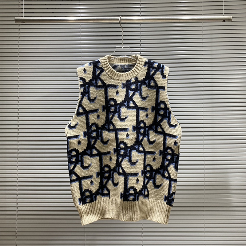 Des cr￩ateurs pulls ch￩l￢ches de luxe Sweater luxueux pour hommes sans manche