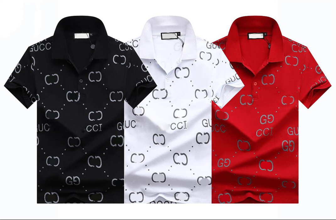 

Mens Stylist Polo Shirts Luxury Italy Men Clothes Short Sleeve Fashion Casual Men's Summer T Shirt Many colors are available Size M-3XL, 3color